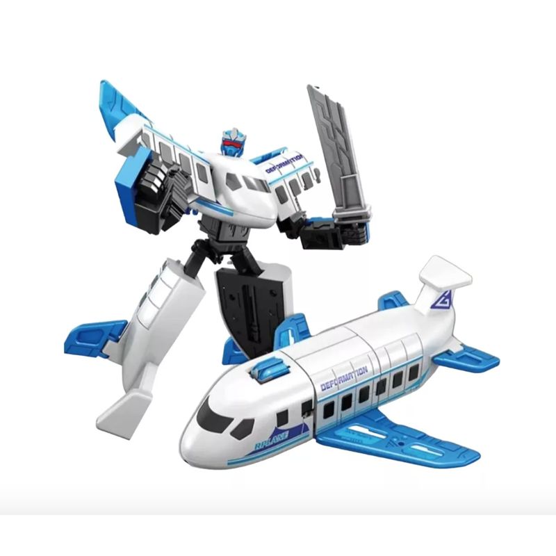 GENERICO - Robot Transformes Avión Juguete Día Del Niño Decepticons Toy