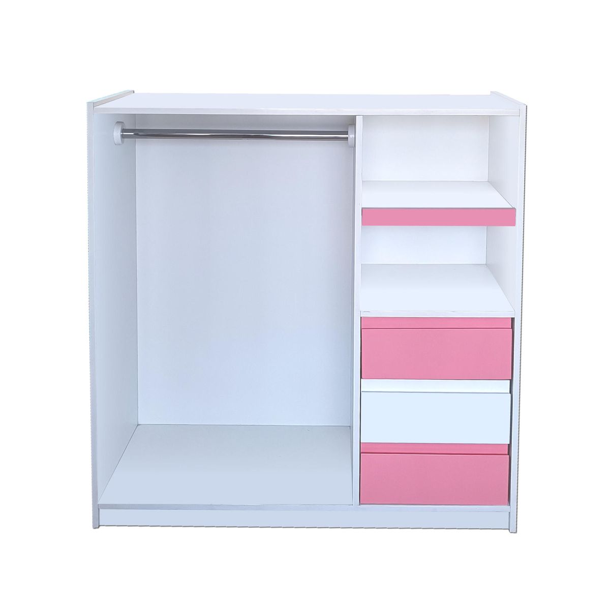 DECORACION CREATIVA - Mini Closet Minimal Rosado Blanco Rosa Montessori…