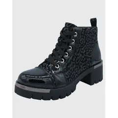 DINASTELLA - Bototo Charol pantera Negro