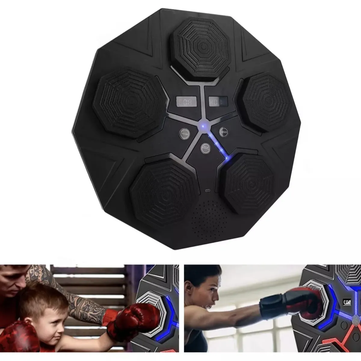 GENERICO - Maquina De Boxeo Musical Inteligente Bluetooth