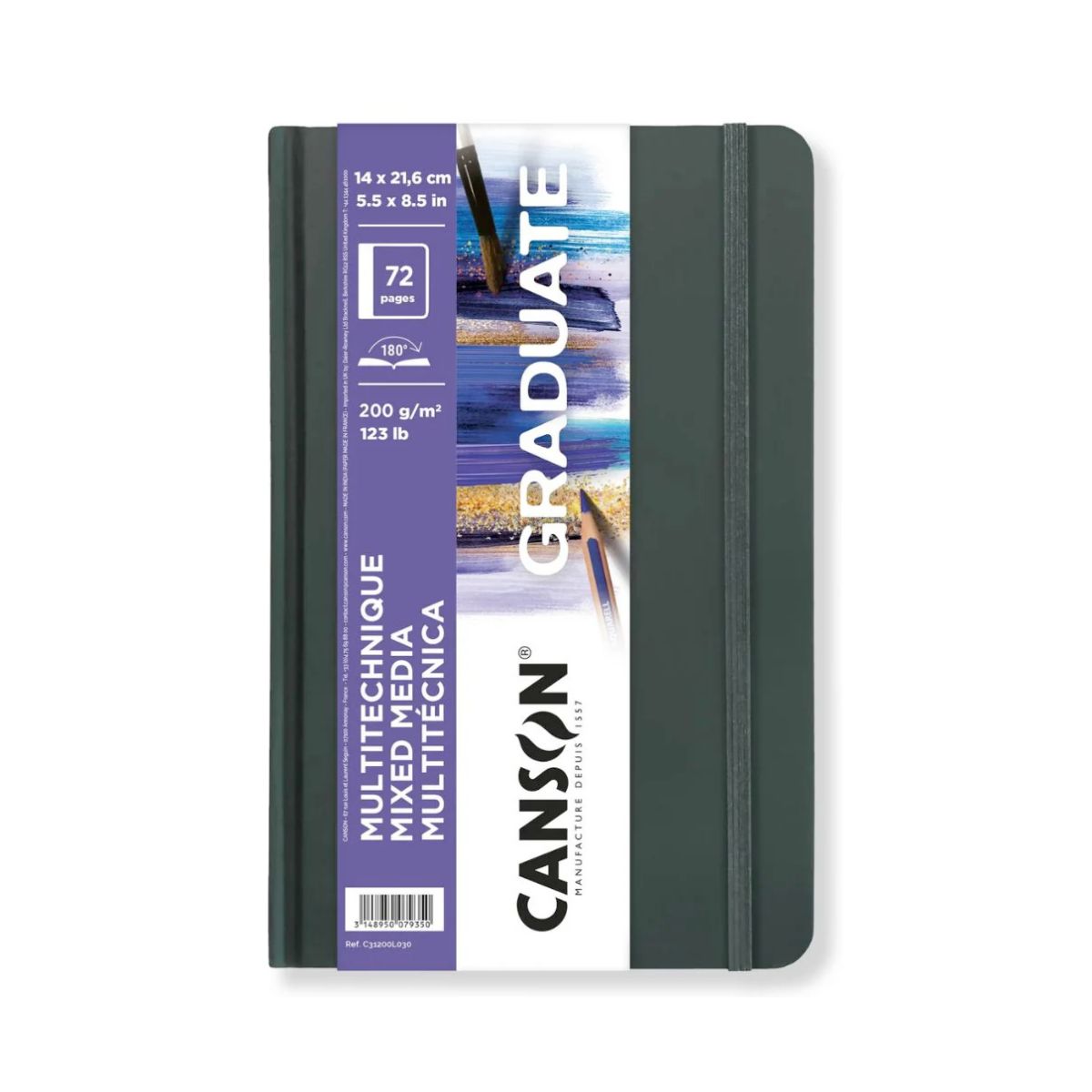 CANSON - Artbook Mix Media 200 G/m2 A5 (14,8x21,6cm)