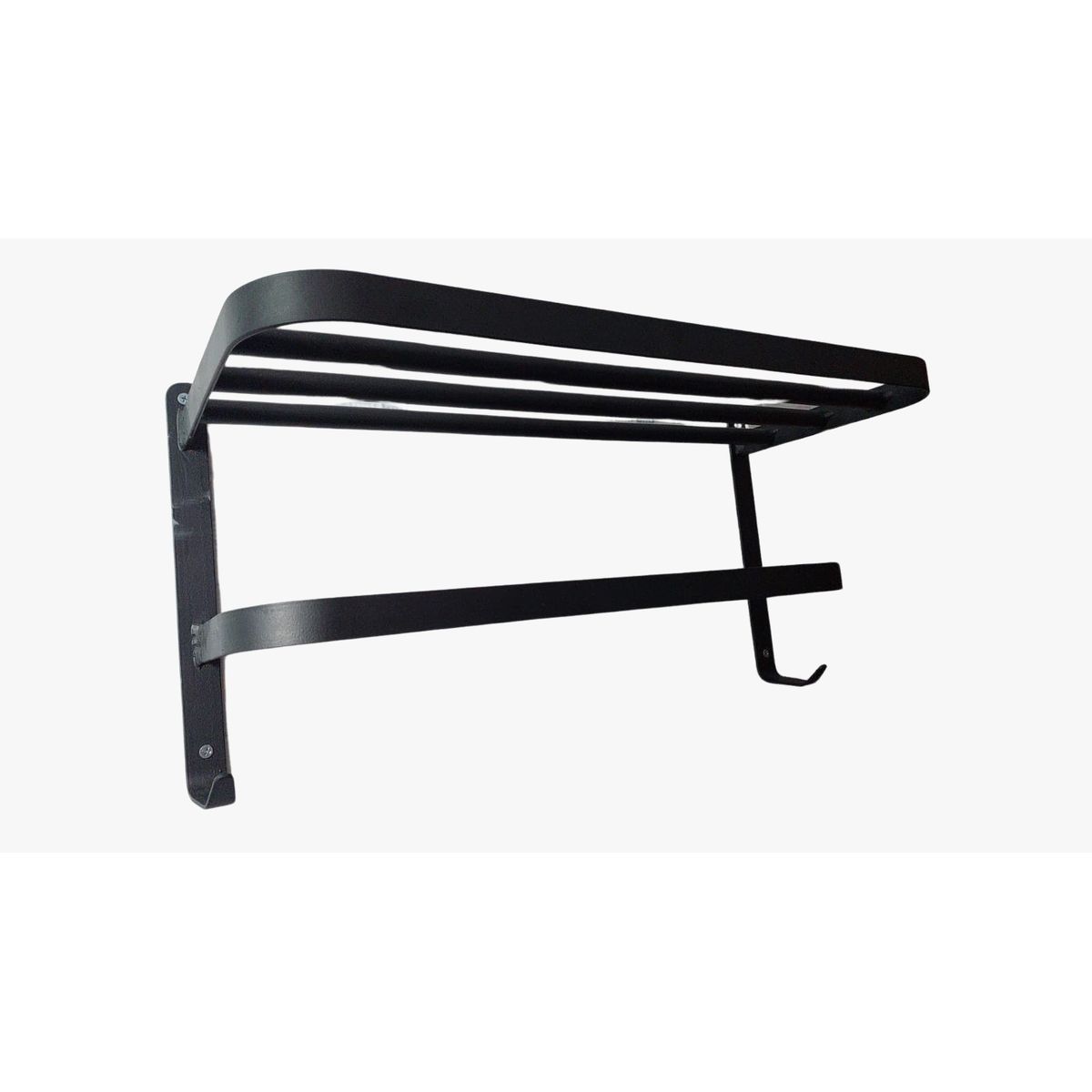 GENERICO - Soporte De Pared Para Toallas Metalico Con Gancho