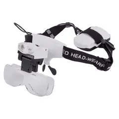 INVENCIBLE - Lupa Cabeza Dupliled 5 lentes multiples aumentos Nb74