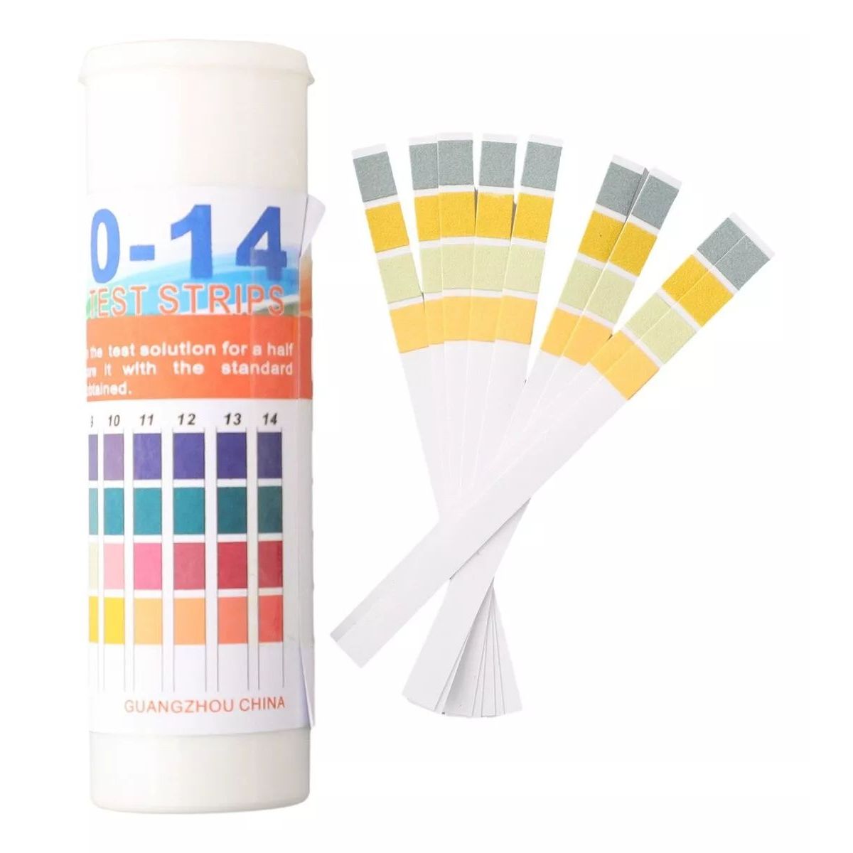 KUANGYE - Papel Medicion Ph Profesional 150 Tiras Rango 0-14