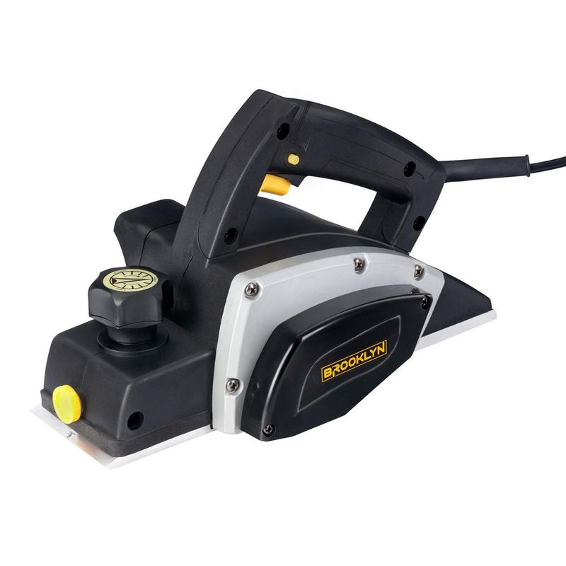BROOKLYN - Cepillo Cepilladora Electrica Para Madera De Mano Brooklyn - Negro