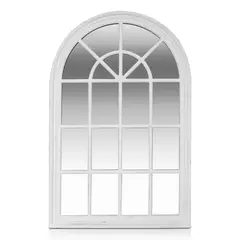 GENERICO - Espejo Blanco Catedral Ventana para Pared