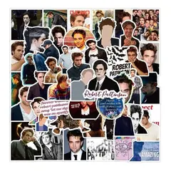 GARSIL - 50 Stickers Robert Pattinson - Etiquetas Autoadhesivas