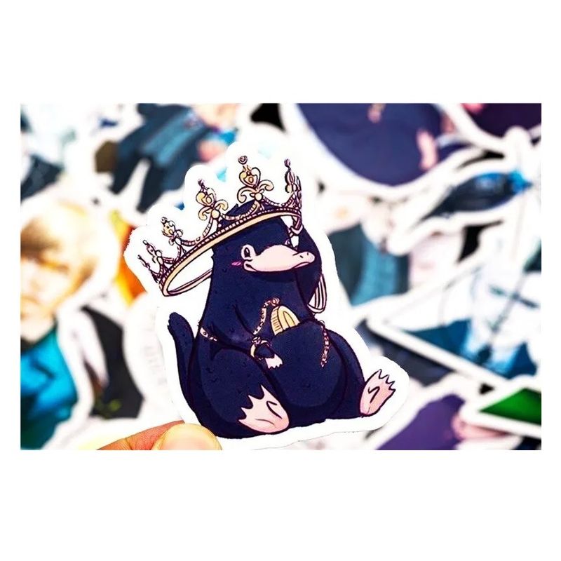 GARSIL - 50 Stickers Animales Fantasticos - Etiquetas Autoadhesivas