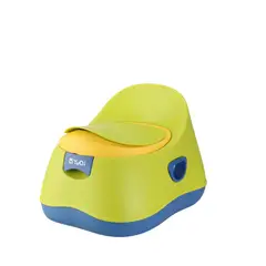 CRUSEC - Pelela Bacinica Infantil Asiento Suave Portatil Bebé Verde