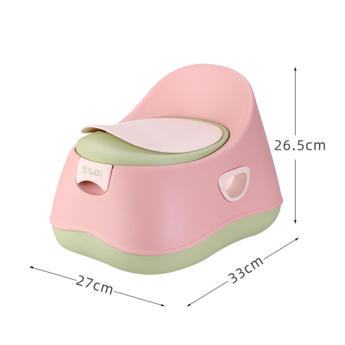 CRUSEC - Pelela Bacinica Infantil Asiento Suave Portatil Bebé Rosa.