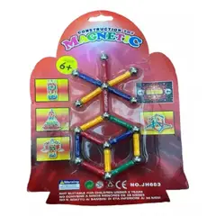 GENERICO - Juguete Magnético Ingenio De Formas Mágico 26 Piezas