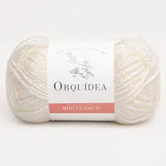 GENERICO - Lana Clasico Mini Orquidea 50grs. - Crudo 505