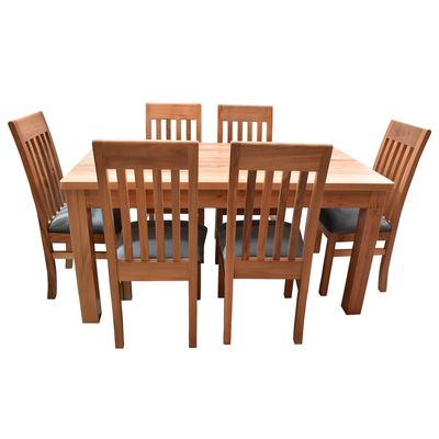 Imagen 2 del producto Comedor Nativo 90x160 6 Sillas Italia Gris