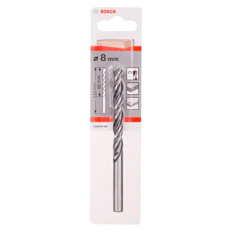 BOSCH - BROCA MADERA 8MM BOSCH 2608596305