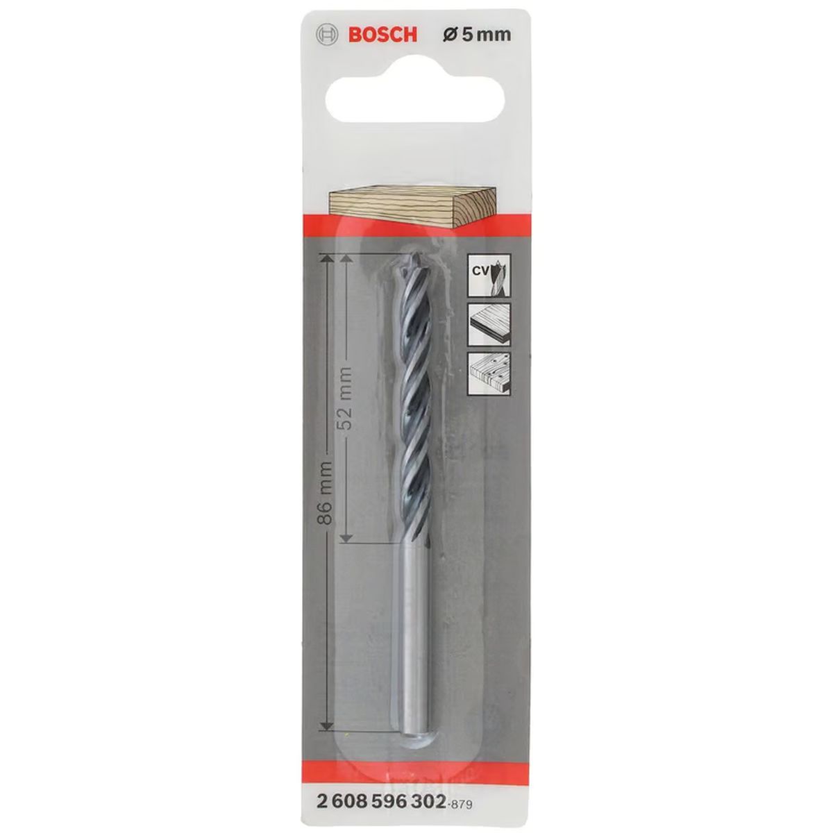 BOSCH - BROCA MADERA 5MM BOSCH 2608596302