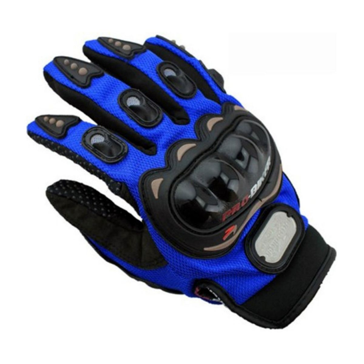 GENERICO - Guantes Para Moto Protección Pvc Color Azul - SC