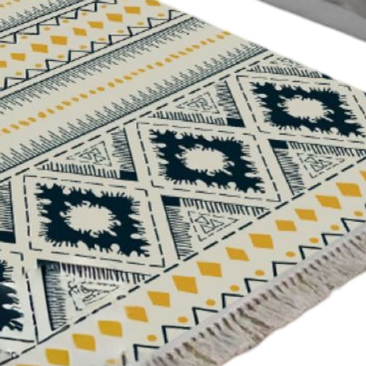 GENERICO - ALFOMBRA TAPETE DE LINO PARA LIVING COMEDOR DORMITORIO