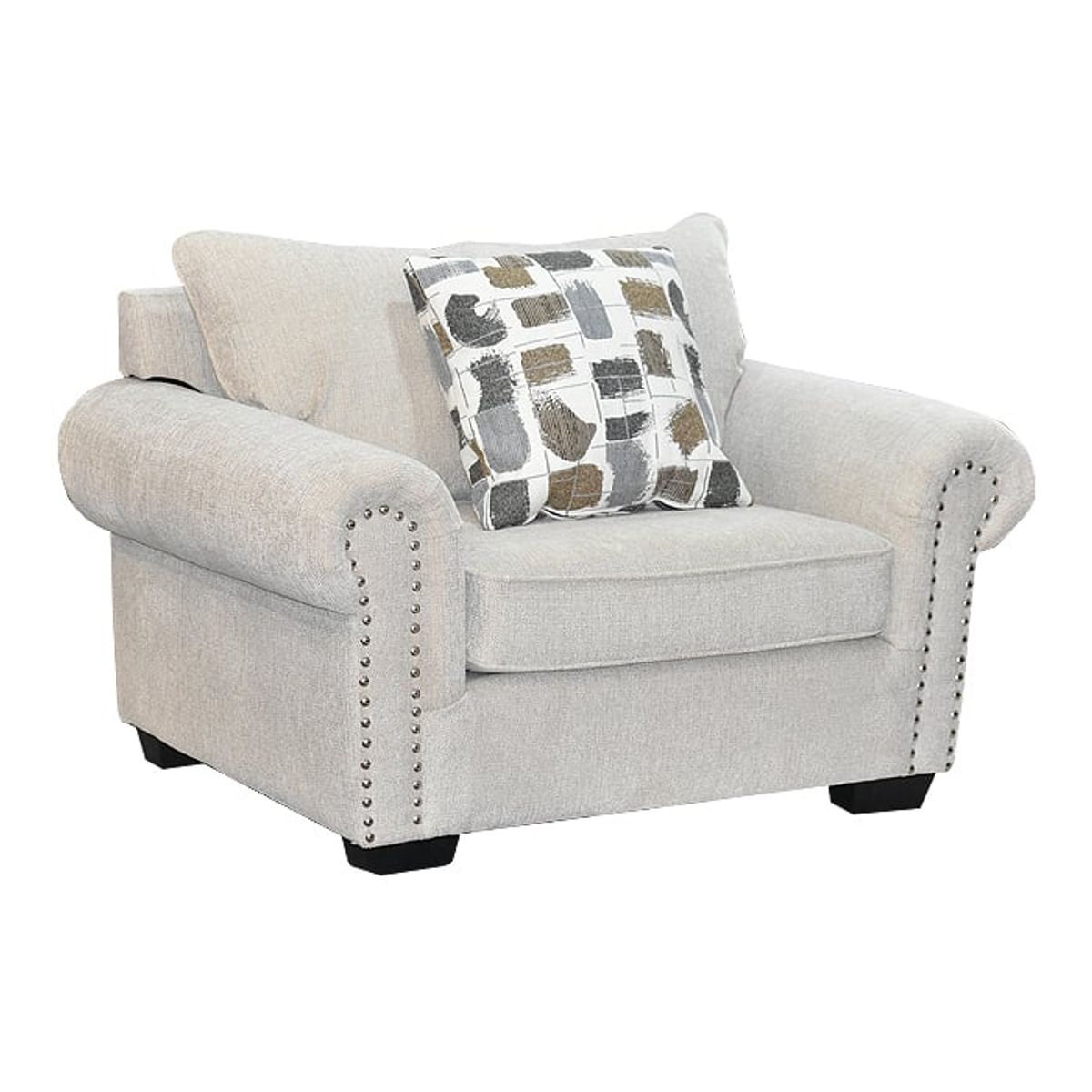 GENERICO - Sofá 1 Cuerpo Casey Beige (130 x 95 x 90 cm)