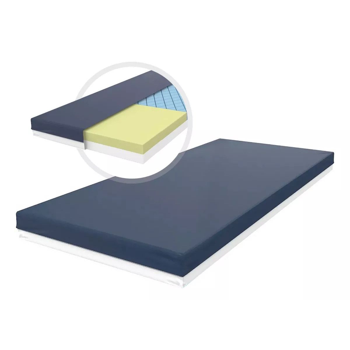 TOPMEDIC - Colchón Antiescaras Viscoelastico Con Memoria Theradays TM526