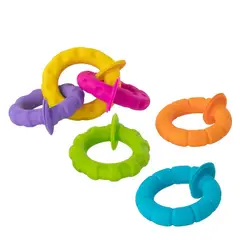 FATBRAIN TOY - Pip Squigz Rings Aros Color Multicolor