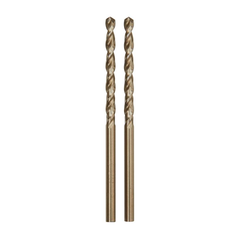 DEWALT - Set 2 Brocas HSS Cobalto para metal 3x61mm DEWALT DT4902-QZ