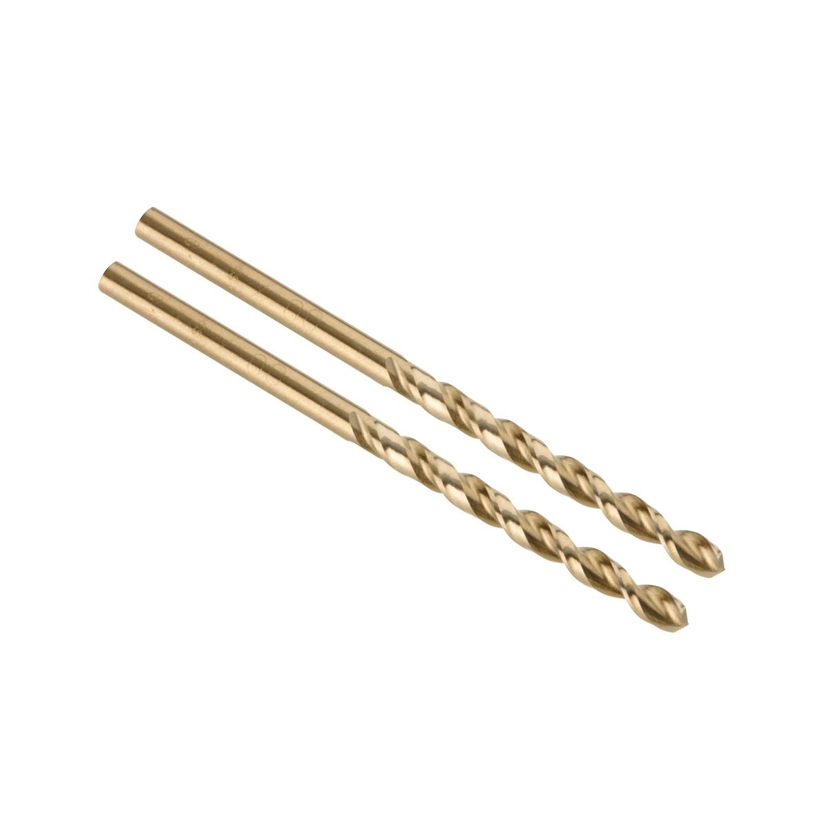 DEWALT - Set 2 Brocas HSS Cobalto para metal 4x75mm  DEWALT DT4904-Q