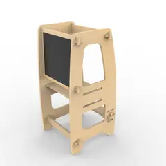 GENERICO - Torre de aprendizaje Montessori Lux Pizarra