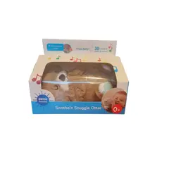 GENERICO - Nutria de apego peluche respiracion luz y sonido en caja
