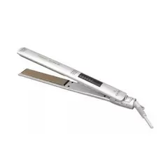 GAMA - Plancha De Cabello Italy Elegance Coconut Almond Blanca LED