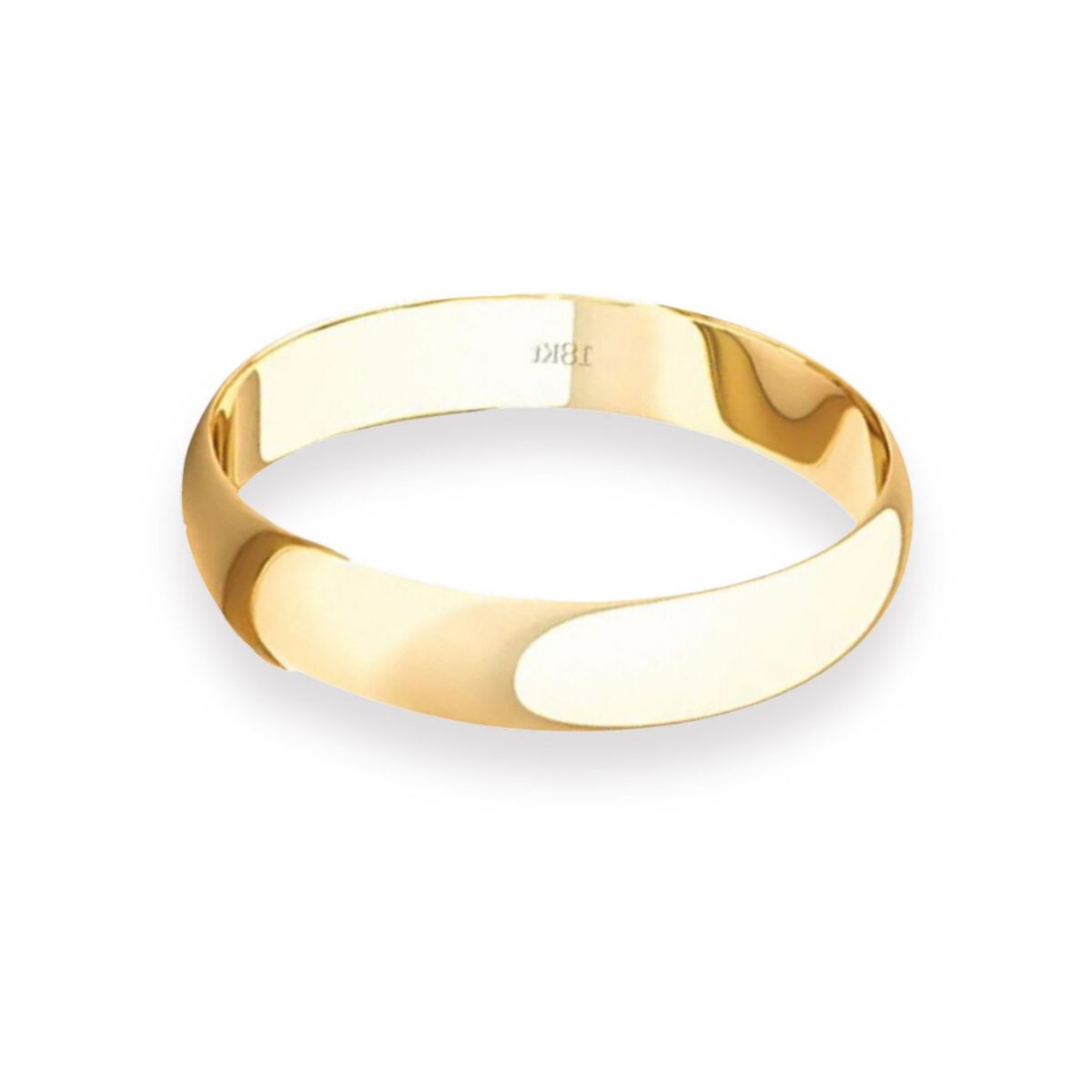 JB JOYAS BARON - Argolla Matrimonio de Oro Amarillo 18kt Inglés Bari de 3,0mm