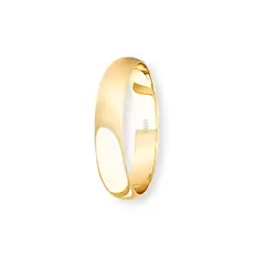 JB JOYAS BARON - Argolla Matrimonio de Oro Amarillo 18kt Inglés Rodas de 3,5mm