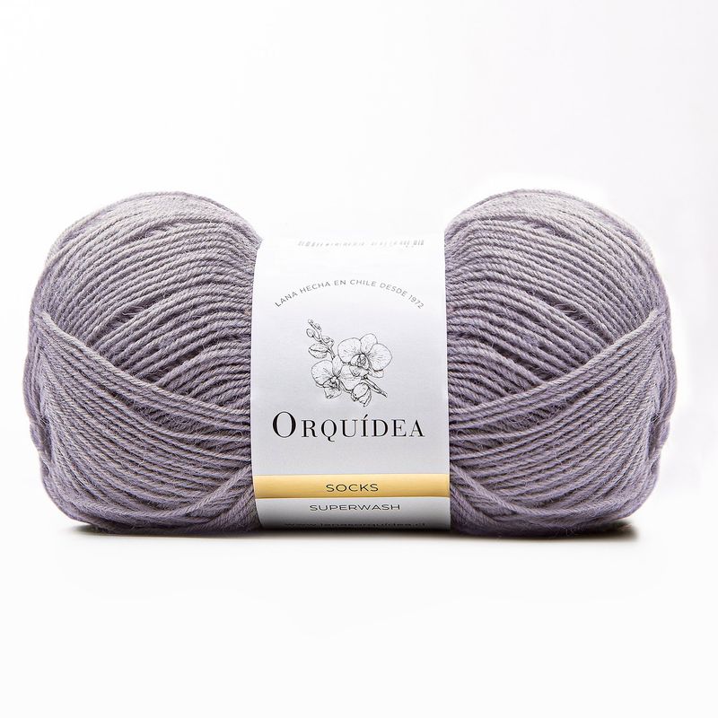 GENERICO - Lana Socks Orquidea 100 grs. - Lila Viejo 5