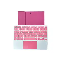 JOIGO - Funda Para iPad 10.2 7a 8a 9na Gene Teclado Touchpad Fucsia