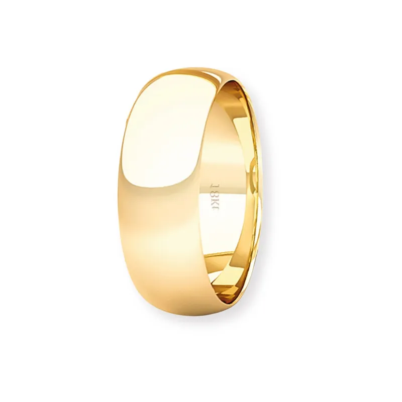 JB JOYAS BARON - Argolla Matrimonio de Oro Amarillo 18kt Inglés Argos de 5,0mm