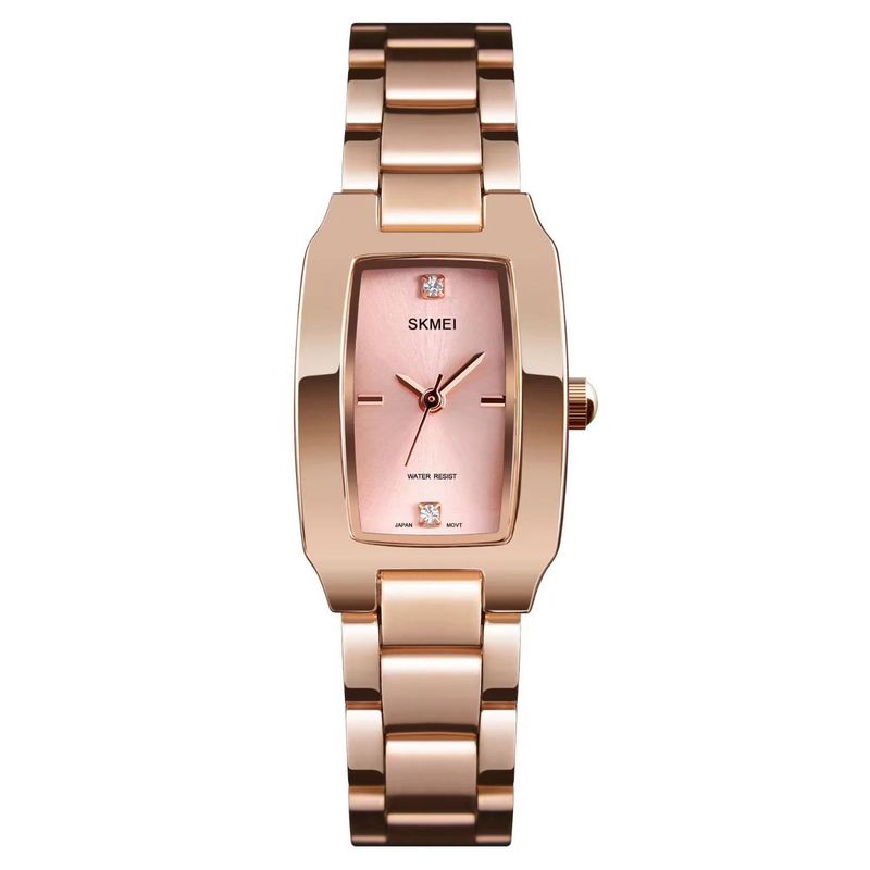 SKMEI - Reloj Skmei análogo elegante informal damas con tecnología Seiko Japón