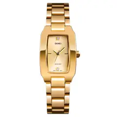 SKMEI - Reloj análogo elegante informal damas con tecnología Seiko Japón