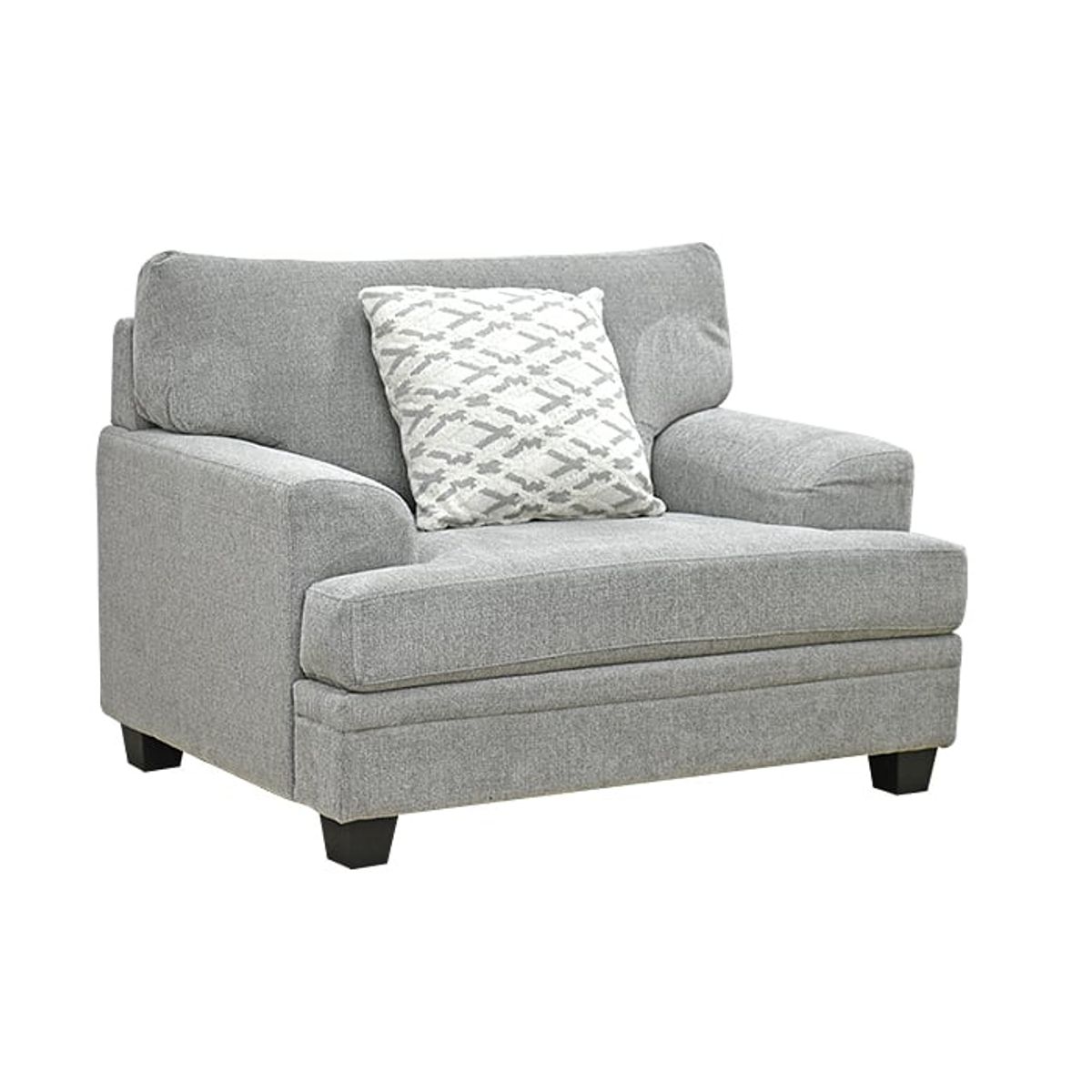 GENERICO - Sofá 1 Cuerpo David Silver (130 x 100 x 98 cm)