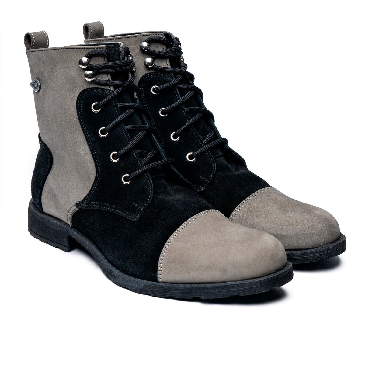 LANDAZURI - Botín Cuero Sileno Grafito Landazuri