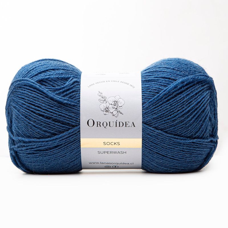 GENERICO - Lana Socks Orquidea 100 grs. - Denim 7
