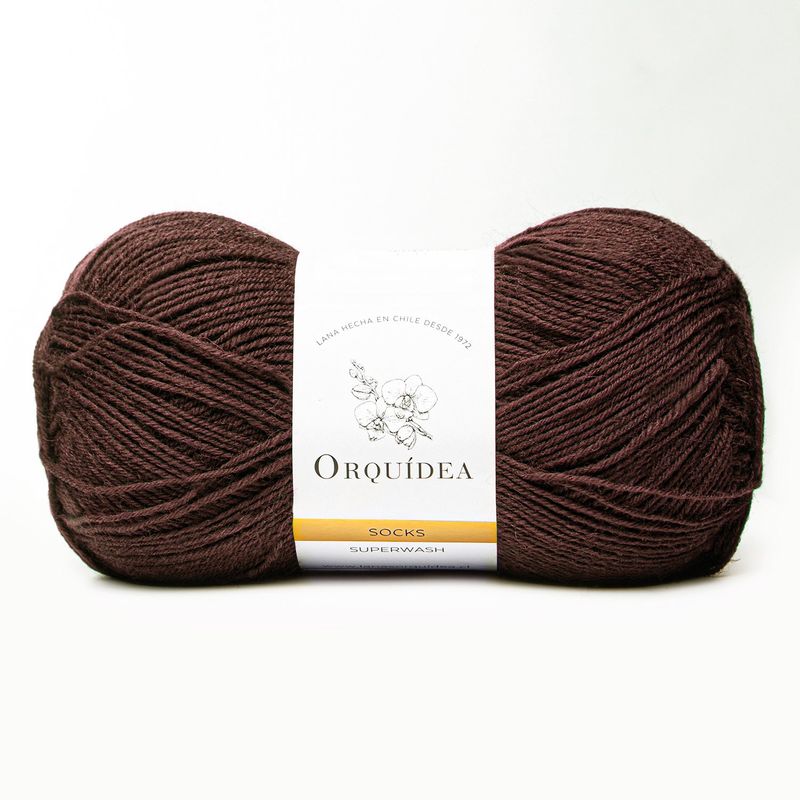 GENERICO - Lana Socks Orquidea 100 grs. - Café 11