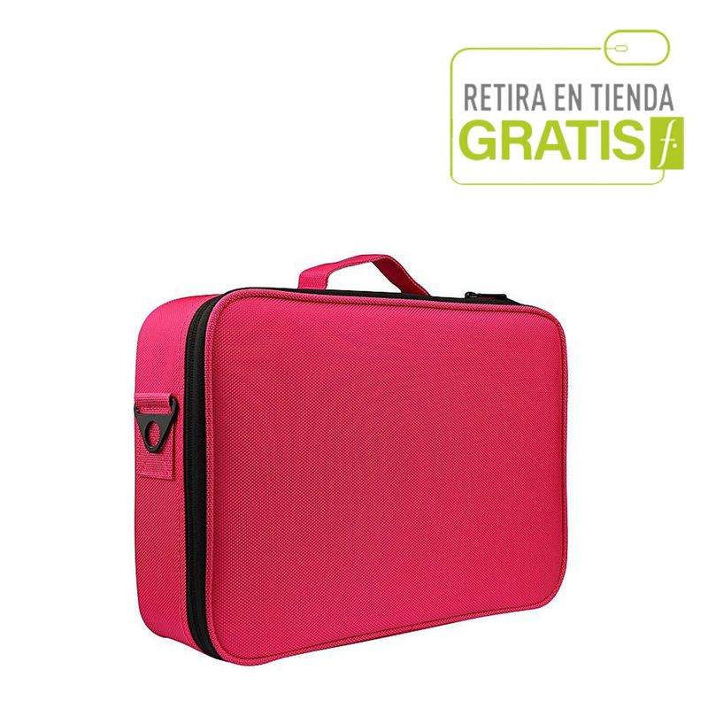 GENERICO - Maleta para Maquillaje Portátil Rosada