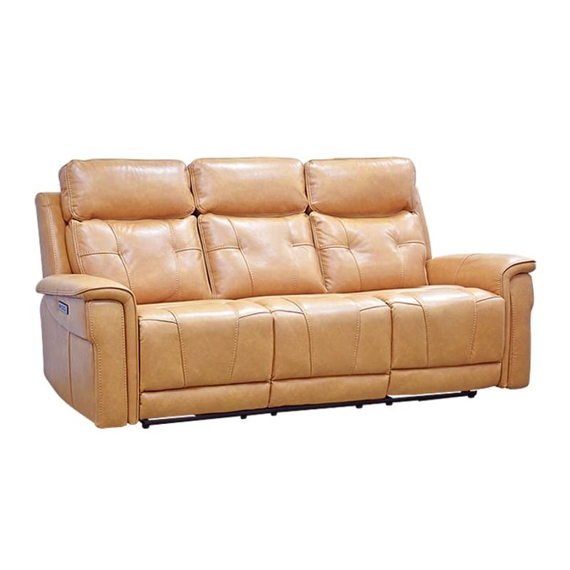 GENERICO - Sofá Reclinable 3 Cuerpos Con Consola Modelo Carrera