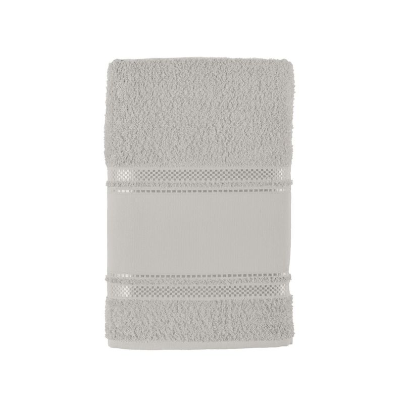 TEKA - Toalla de Rostro para Pintar Gris Cielo - 100% Algodón - 360gm² - Teka