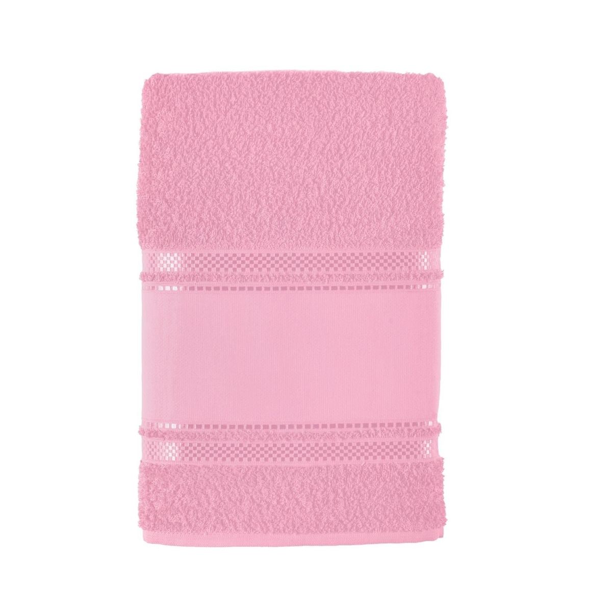 TEKA - Toalla de Rostro para Pintar Rosa Baby - 100% Algodón - 360gm² - Teka