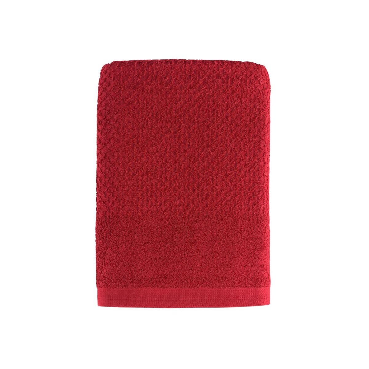 TEKA - Toalla de Rostro Solare Rojo - 100% Algodón - 500gm² - Teka