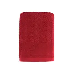 TEKA - Toalla de Rostro Solare Rojo - 100% Algodón - 500gm² -
