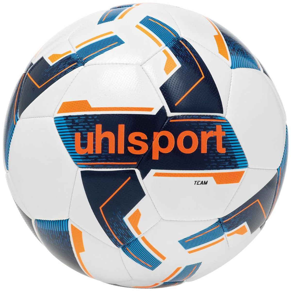 UHLSPORT - Pelota Team N°5 BlancoNaranjoAzul Uhlsport - Blanco