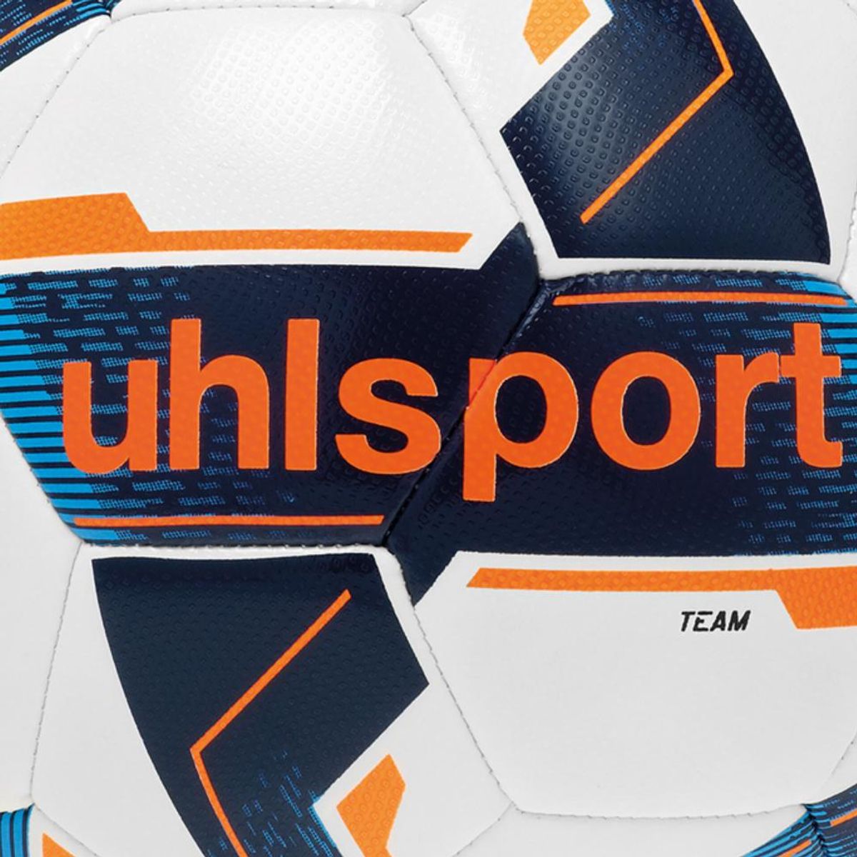 UHLSPORT - Pelota Team N°5 BlancoNaranjoAzul Uhlsport - Blanco