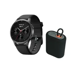 LHOTSE - Pack Smartwatch Vibe 05 Black + Parlante Negro