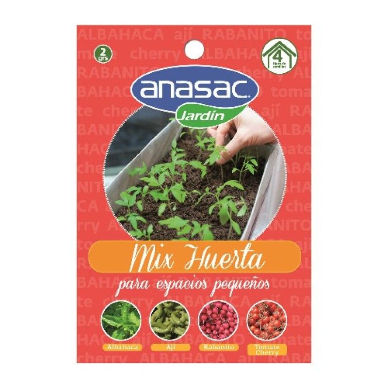ANASAC - Semillas Mix Huerta 2 Gr